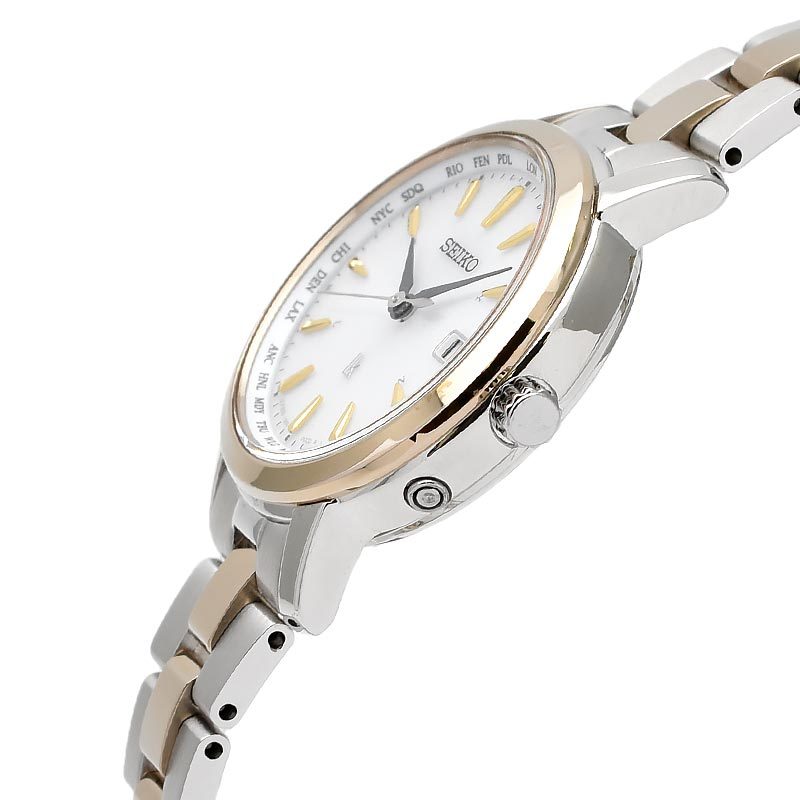 有名人芸能人 セイコー ルキア レディース 腕時計 ソーラー 電波時計 ワールドタイム Lukia Ssvv076 スタンダードコレクション レディース腕時計 腕時計 アクセサリー ファッション 27 964 Harmonypest Com