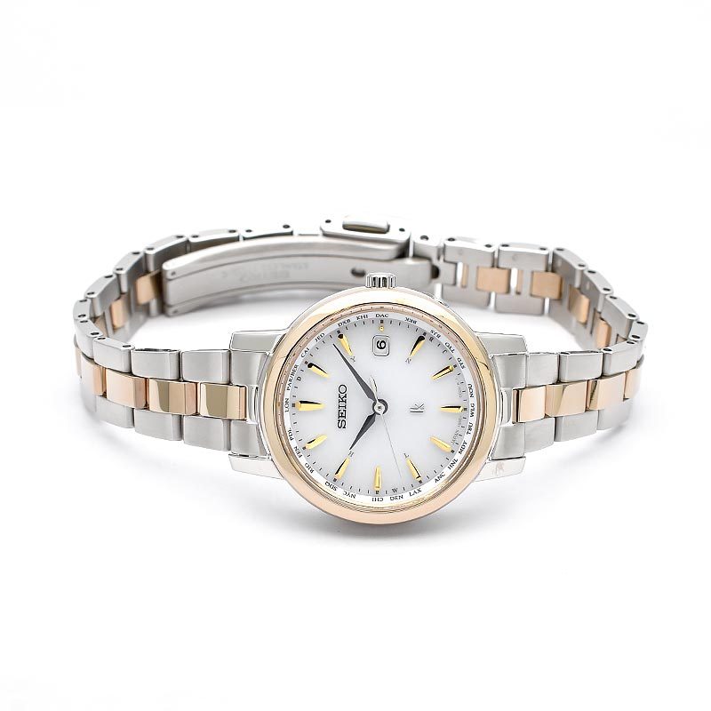 有名人芸能人 セイコー ルキア レディース 腕時計 ソーラー 電波時計 ワールドタイム Lukia Ssvv076 スタンダードコレクション レディース腕時計 腕時計 アクセサリー ファッション 27 964 Harmonypest Com