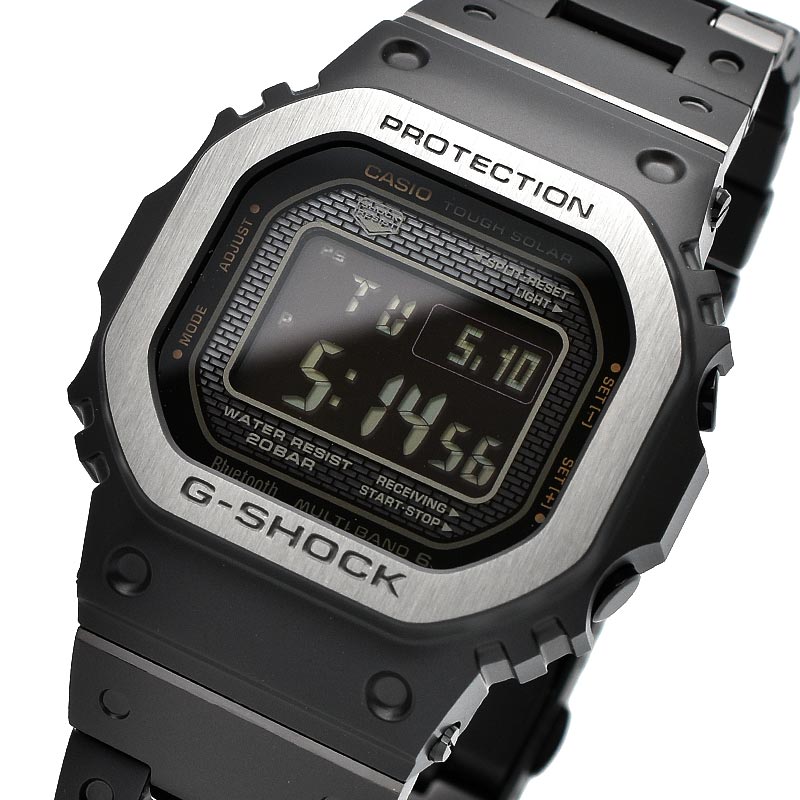カシオ Ｇショック メンズ 腕時計 G-SHOCK GMW-B5000MB-1JF 電波時計 タフソーラー モバイルリンク GMWB5000MB1JF