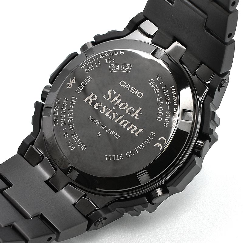 カシオ Ｇショック メンズ 腕時計 G-SHOCK GMW-B5000MB-1JF 電波時計 