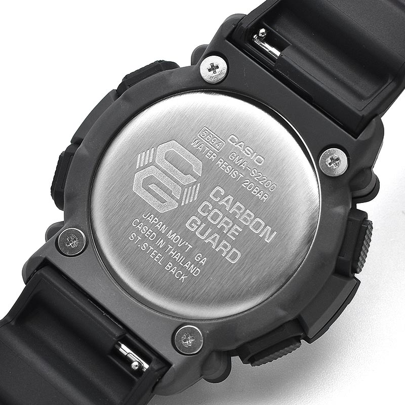 カシオ Ｇショック メンズ 腕時計 G-SHOCK GMA-S2200-1AJF アナデジ