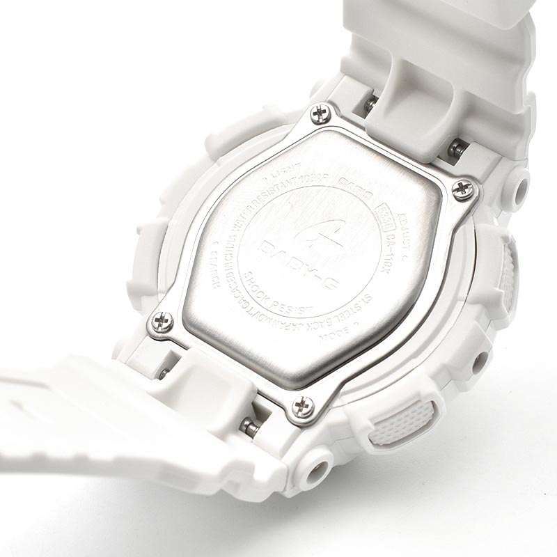 カシオ ベビーＧ レディース 腕時計 BABY-G 10気圧防水 ホワイト BA-110X-7A3JF BA110X7A3JF