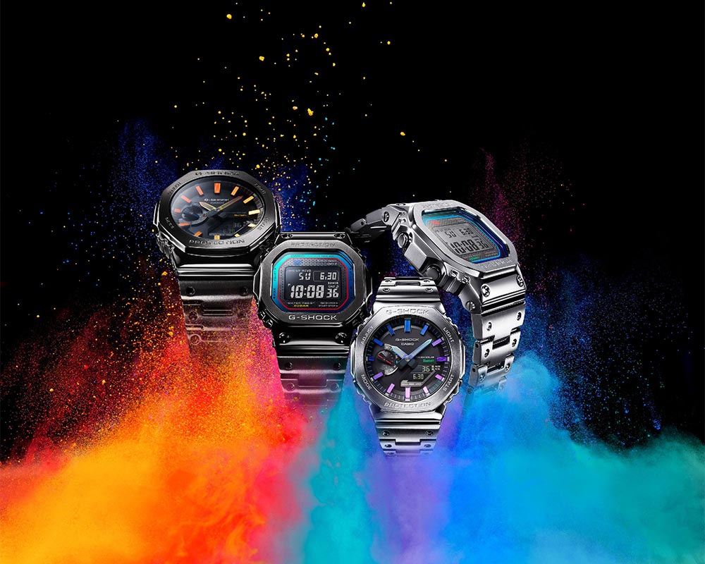 カシオ Ｇショック G-SHOCK POLYCHROMATIC ACCENTS GM-B2100PC-1AJF