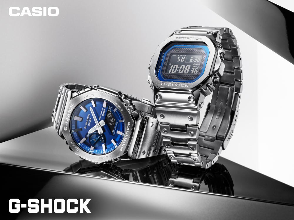 G-SHOCK カシオ Gショック NAVY FACE「双璧」 GM-B2100AD-2AJF メンズ