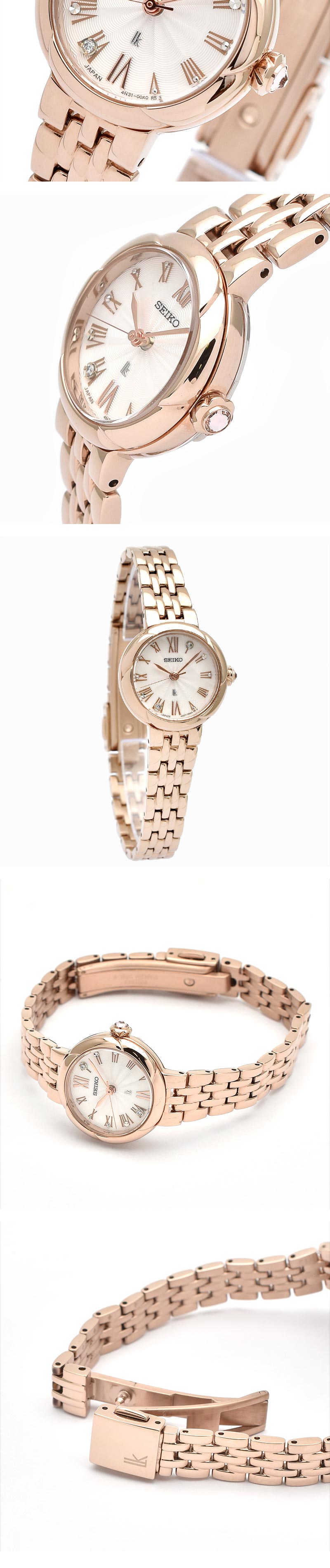 【現行品】ルキア セイコー SSWA008 ピンクゴールド LUKIA Grow Amazon.co.jp: [セイコーウオッチ]LUKIA(ルキア) Grow アナログ