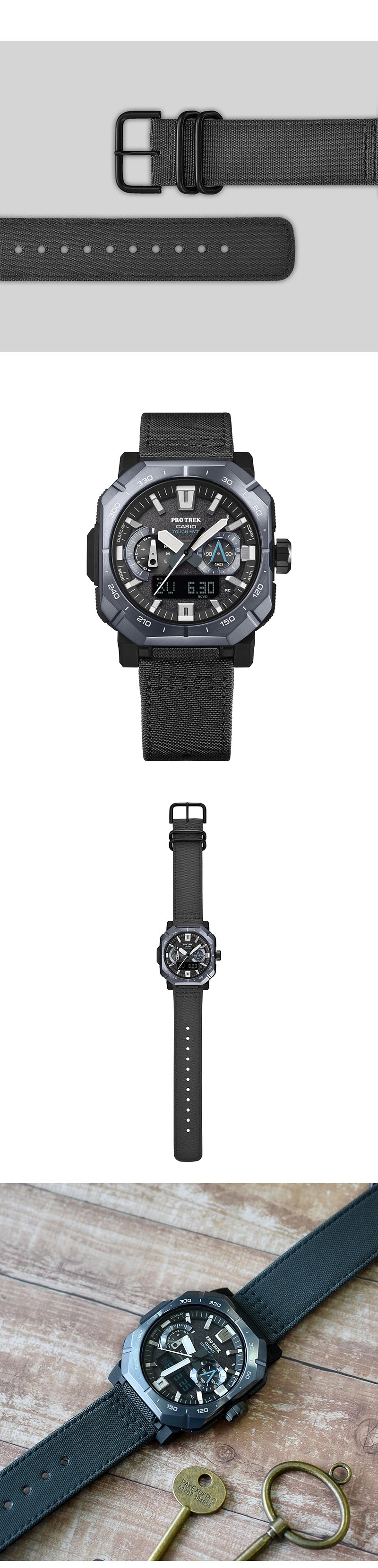 PRO TREK カシオ プロトレック Climber Line PRW-B1000B-2JF 男性 PRO TREK カシオ プロトレック Climber Line PRW-B1000B-2JF 男性