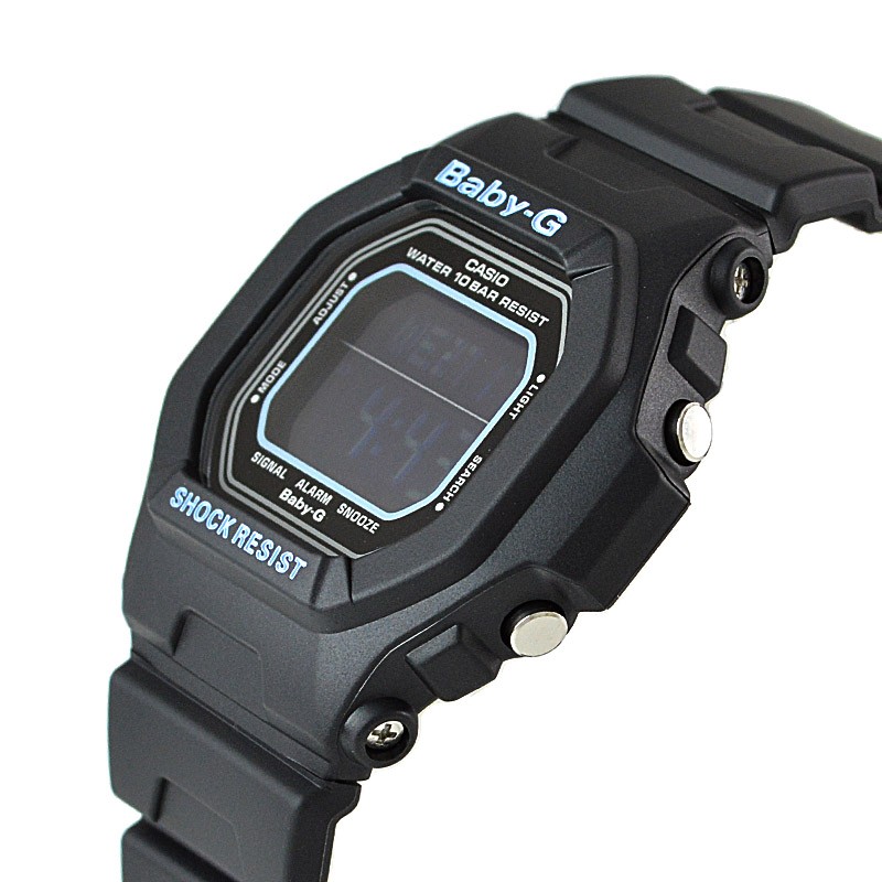 BABY-G ベビーＧ カシオ CASIO ベビージー ブラック×ブルー 腕時計 BG-5600BK-1JF :7146:腕時計本舗 通販  