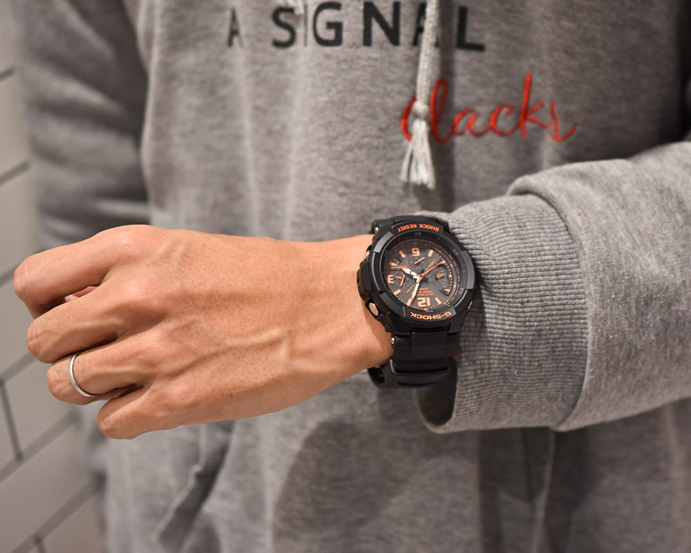 カシオ Gショック G-SHOCK グラビティマスター 世界6局対応