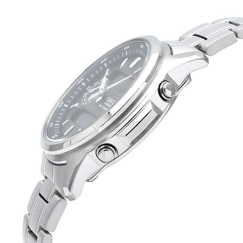 YIさん用（美品）カシオ電波ソーラー腕時計 ICW M300D−IAJF CASIO CASIO(カシオ) LCW-M300D-1AJF LINEAGE(リニエージ) 国内
