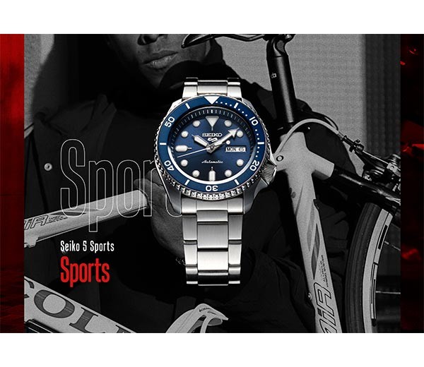 47 割引 超特価sale開催 セイコー5 スポーツ 自動巻き 腕時計 メンズ 黒 Seiko5 Sports Sports Style Sbsa007 メタルバンド メンズ腕時計 腕時計 アクセサリー ファッション Www Vel Rayproductsusa Com