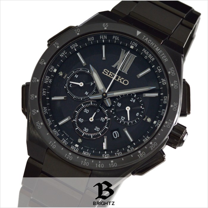 セイコー ブライツ 腕時計 メンズ クロノグラフ ワールドタイム SEIKO 