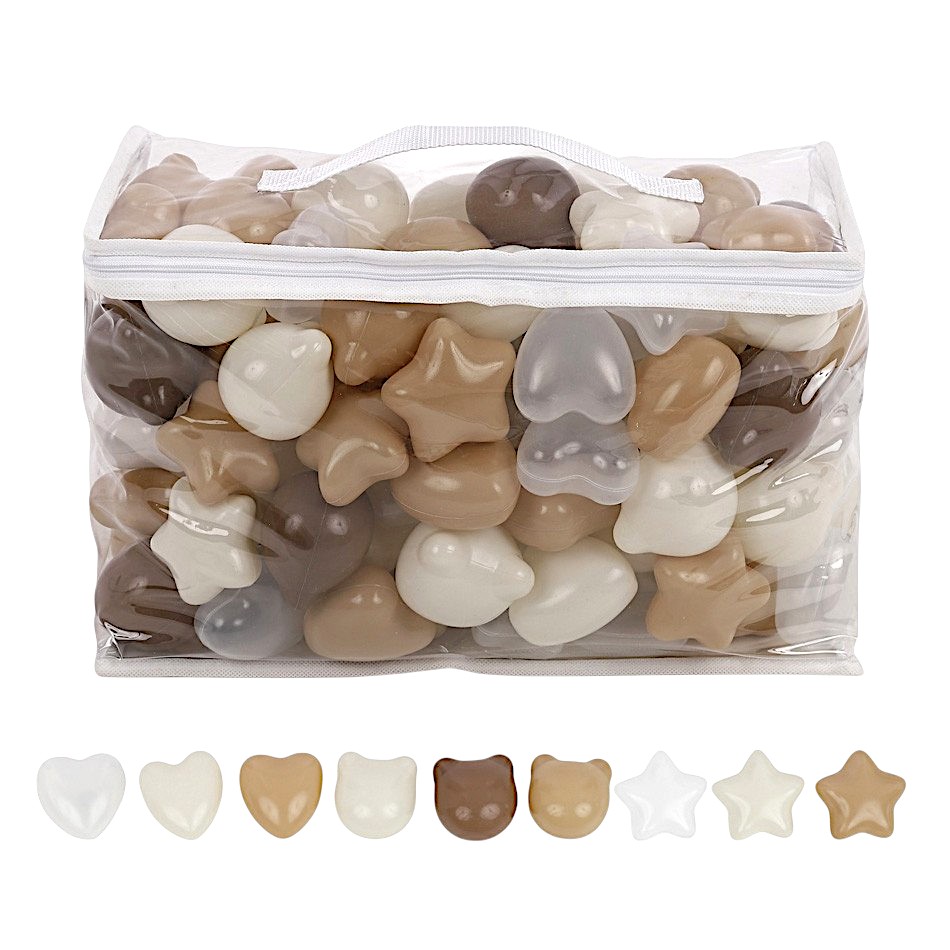 Hugmuu カラーボール 5.5cm 6cm ボールプール ミックスカラーボール ボール おしゃれ ボールプール用ボール(200個， ミックス) 0