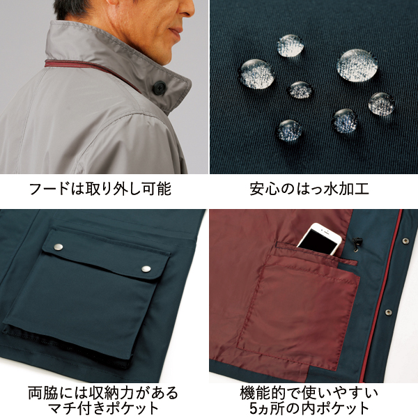 10ポケット多機能トラベラーズジャケット 保温 防風 アウター は