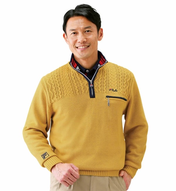 極美品・FILAのセータージャケット ＬＬ 極美品・FILAのセータージャケット LL
