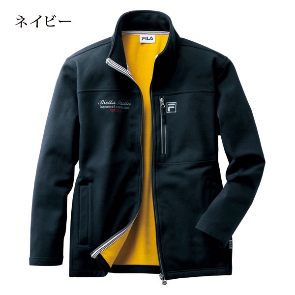 FILA（フィラ） 防風ジャケット 軽量仕様 暖かアウター ファスナー