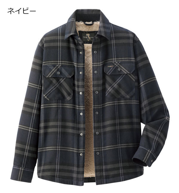 パーリッシィ新品タグ付きジャケットシャツ羽織り 千鳥柄風ニットジャケット レディース(M ネイビー): 東京シャツ