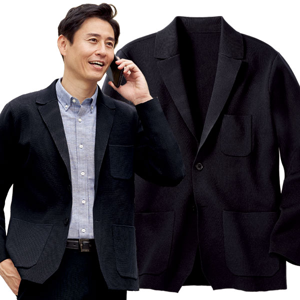 アクティブーム　セットアップ　ストレッチニット/ジャケット アクティブーム セットアップ ストレッチニット/ジャケット