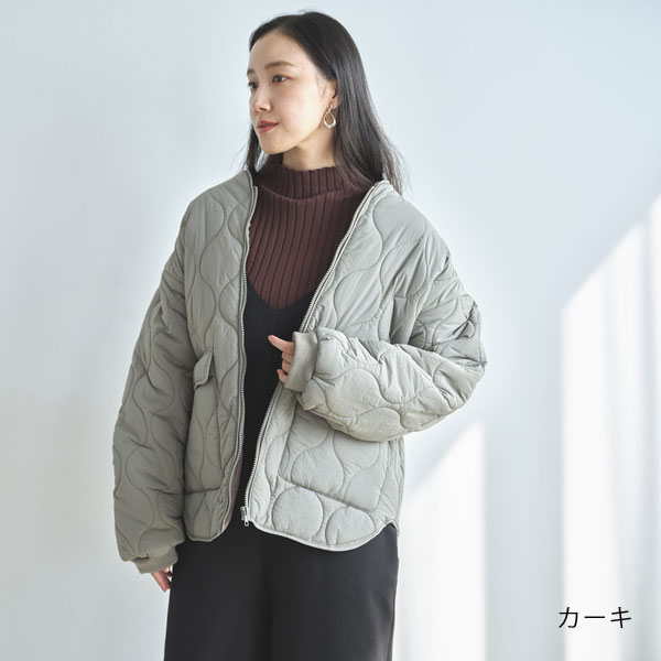 カーキ着用例