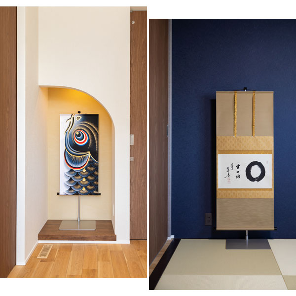 美品✨【掛け軸】偕拓堂アート 多目式高級掛け軸飾り台 楽天市場】【掛け軸】偕拓堂アート 多目式高級掛け軸飾り台 : BECOS