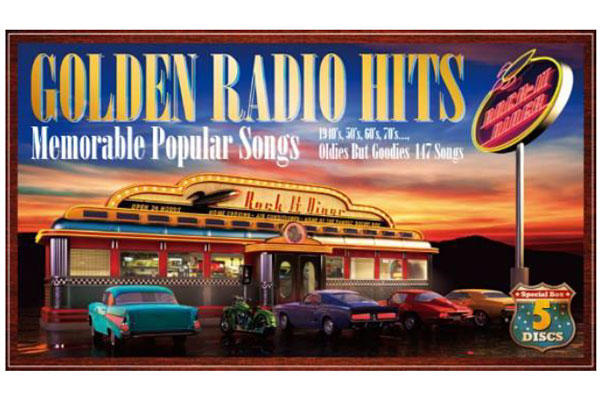 ゴールデン・ラジオ・ヒッツ 想い出の洋楽ポップス 懐メロ CD5枚