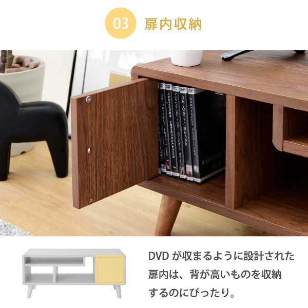 テレビ台 幅80cm テレビボード コンパクト ロータイプ テレビラック