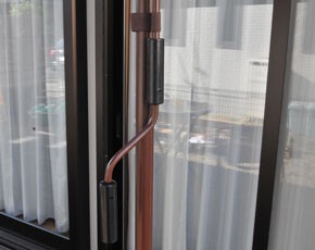 オーニング 前幕物干し竿付きオーニングII 幅200cm 突っ張り式調整可能