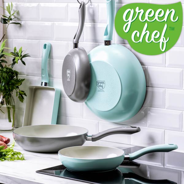 フライパン26cm深型 グリーンシェフ アースカラー セラミック