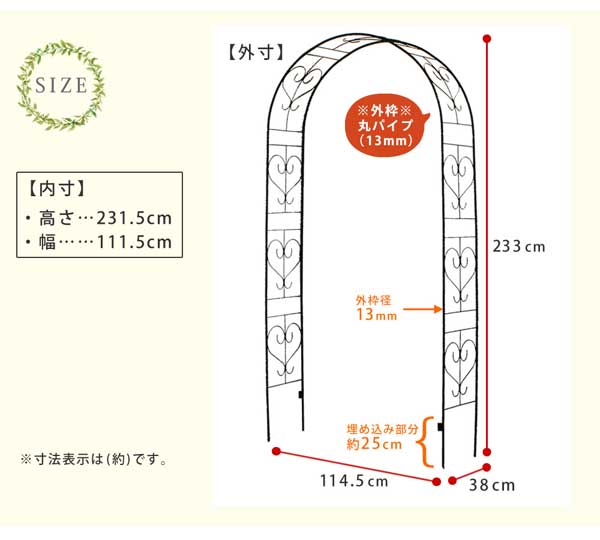 サイズ詳細