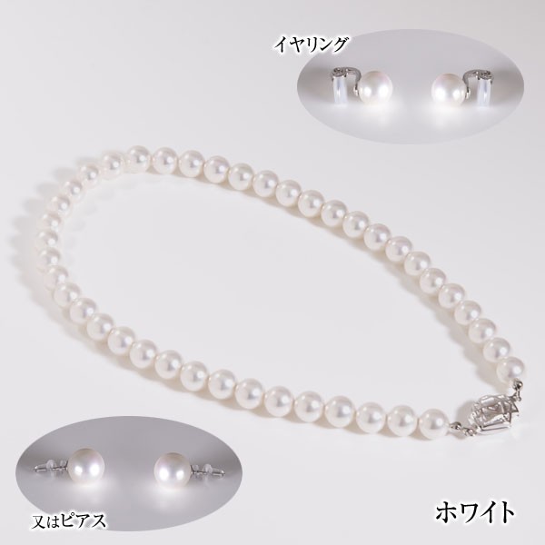 Rose Yumi シェルパールネックレス2点セット 9mm珠ネックレス 10mm珠