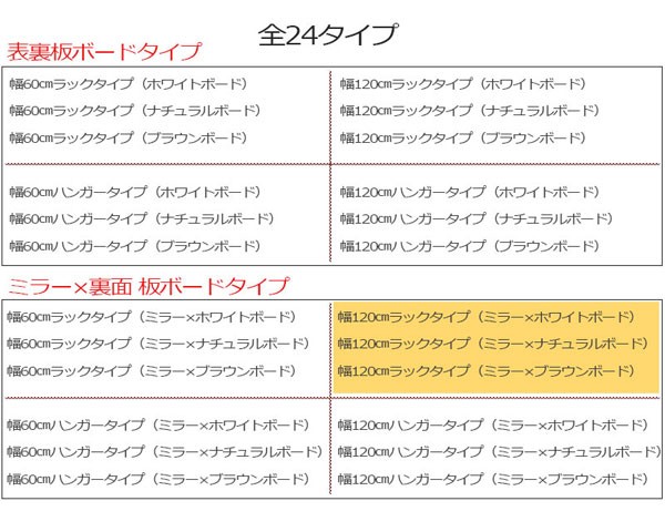 全24タイプ