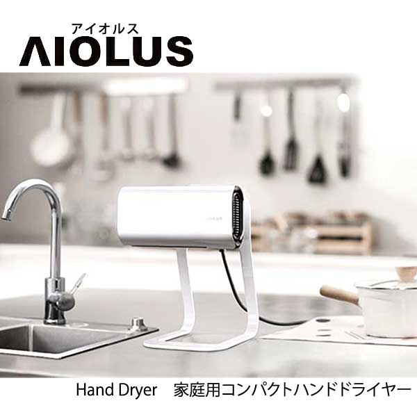 ハンドドライヤー 家庭用Hand Dryer White 非接触 工事不要 Nyuhd-210W