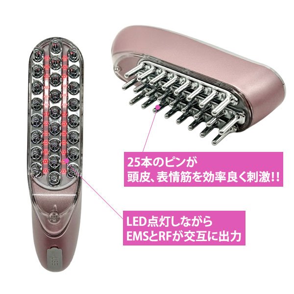 EMS＆RF リフトブラシボーテ フェイスリフトケア 頭皮ケア 全身