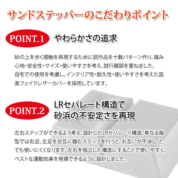 サンドステッパー 砂浜ウォーク 下半身強化 家庭用運動器具