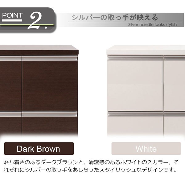 シルバーの取っ手