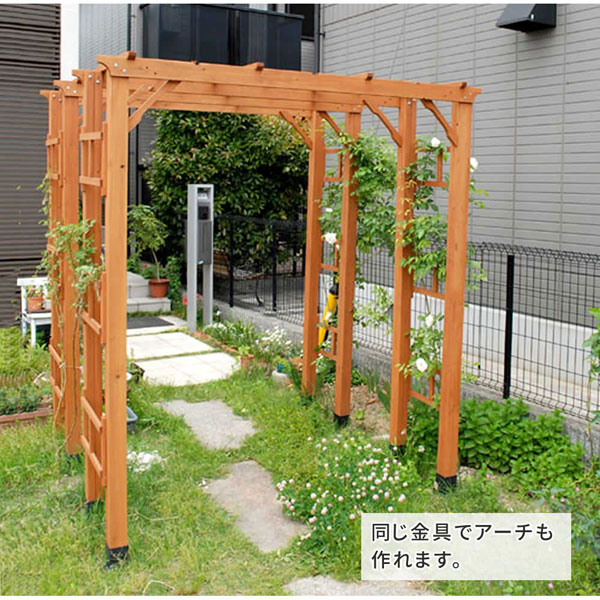 埋め込み用ウッドポール固定金具 土中用支柱固定金具4個セット S 埋め込み用ウッドポール固定金具 土中用支柱固定金具4個セット S