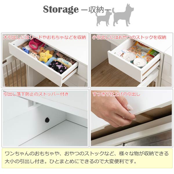 ダブルタイプ ペットケージ 幅90cm 奥行40cm 折り畳み式 すむペット