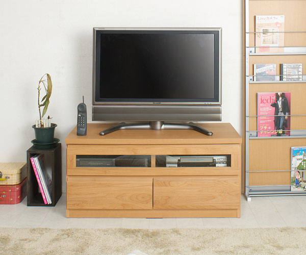天然木テレビボード 幅101cm