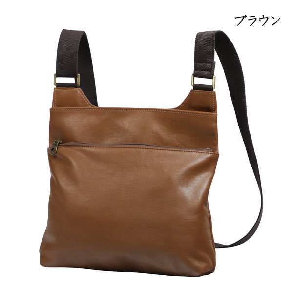 牛革ショルダーバッグ 豊岡工房 日本製 お手入れ簡単 肩掛けカバン