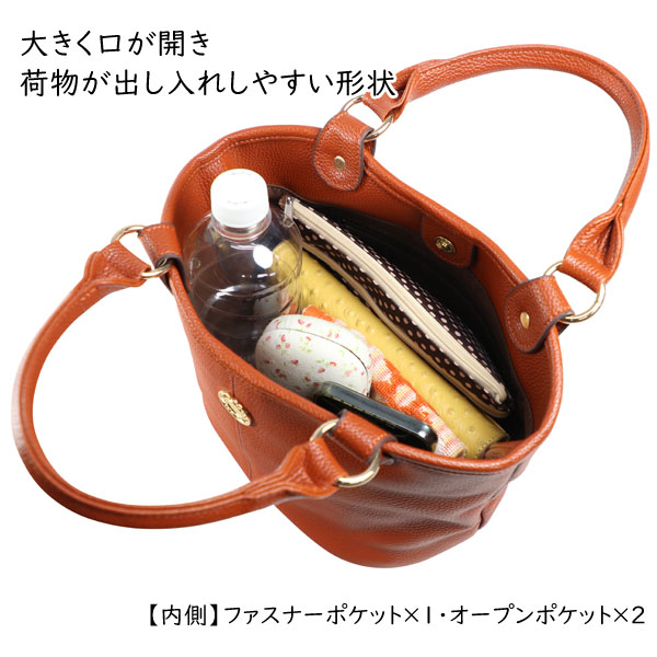 タケ ◆ 牛革シュリンク バンブー手提げ 横型 小 黒 マグネット付 タケ様専用 ◇ 牛革シュリンク バンブー手提げ 横型 小 黒
