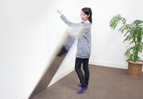 安い爆買い 割れない鏡 幅80×高さ150cm 軽量 日本製 1147こだわる通販ストア - 通販 - PayPayモール フィルムミラー スタンドミラー 姿見 壁掛け 大型 リフェクス ジャンボ吊り式 国内最安値