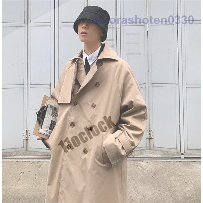 トレンチコート メンズ コート ロングコート カジュアル 秋 大きい