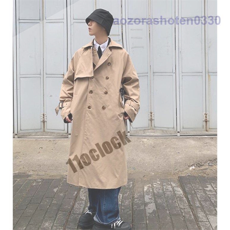 トレンチコート メンズ コート ロングコート カジュアル 秋 大きい