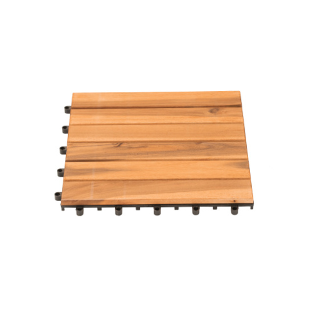 ウッドデッキ ウッドパネル 天然木製 27枚セット 2.4平米用 ジョイント