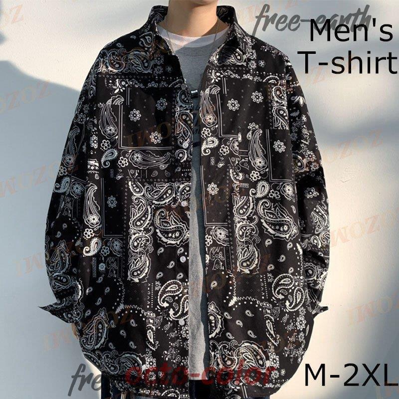 PHERROW'S ペイズリー柄 アロハシャツ XL ペイズリー柄 シャツ メンズ 柄シャツ おしゃれ アロハシャツ メンズ