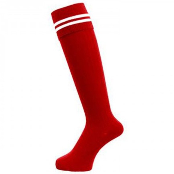 補強糸使用】無地 ライン サッカーソックス(サッカー フットサル