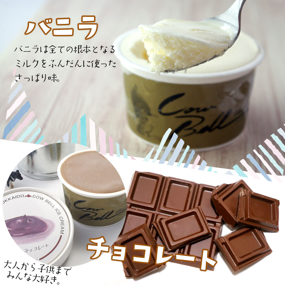 北海道 アイスクリーム ギフト カウベルアイス 10種類 80ml×16個セット