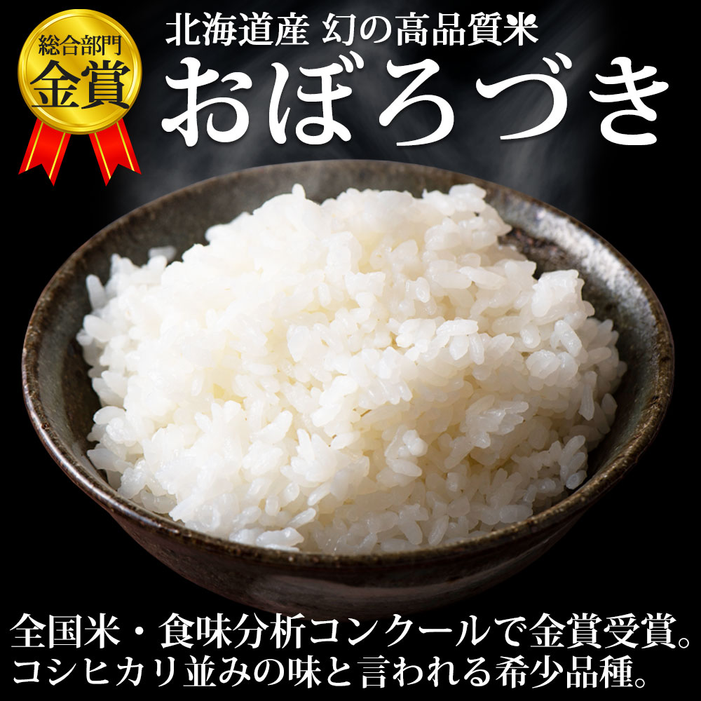 おぼろづき 10kg（5kg×2袋） 北海道産 お米 令和6年 道産米
