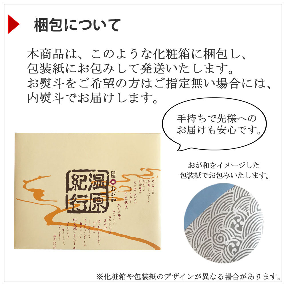 ギフト梱包について