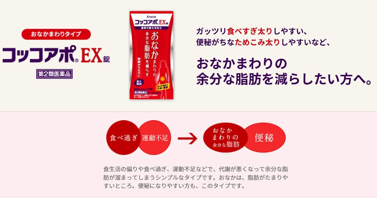 コッコアポ 【第2類医薬品】クラシエ薬品 コッコアポEX錠 312錠