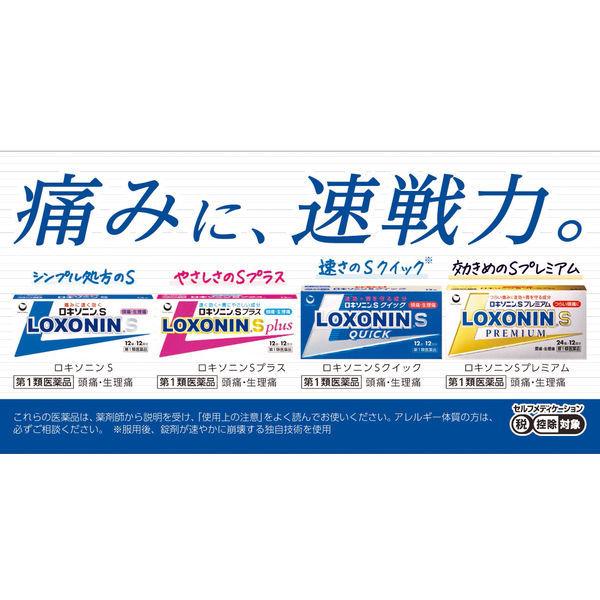ロキソニンS ロキソニンSプレミアム 24錠 解熱鎮痛剤 頭痛 発熱